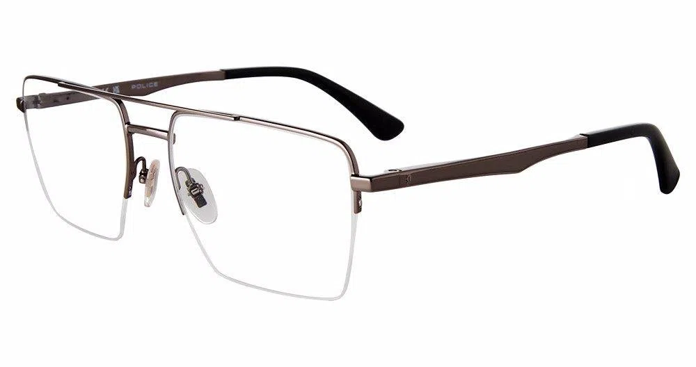 Police VPLG71 Eyeglasses - LIGHT GOLD 08FE - view 2